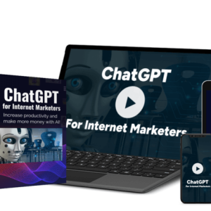 ChatGPT For Internet Marketers , Video Course, Audio, Passive Income, Side Hustle, Make Money Online, AI, Resale Rights, Resell Rights, MRR,
