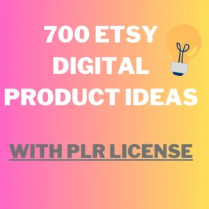 PLR 700 digital product Ideas to sell on Etsy, Business ideas, Passive income, Side hustle, Master Reseller, MRR, Resale, Resell Rights