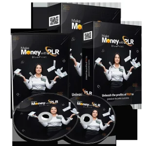 Make Money With PLR Blueprint, Video Course Upgrade, Passive Income, Side Hustle, Digital Product, Resale Rights, Resell Rights, MRR