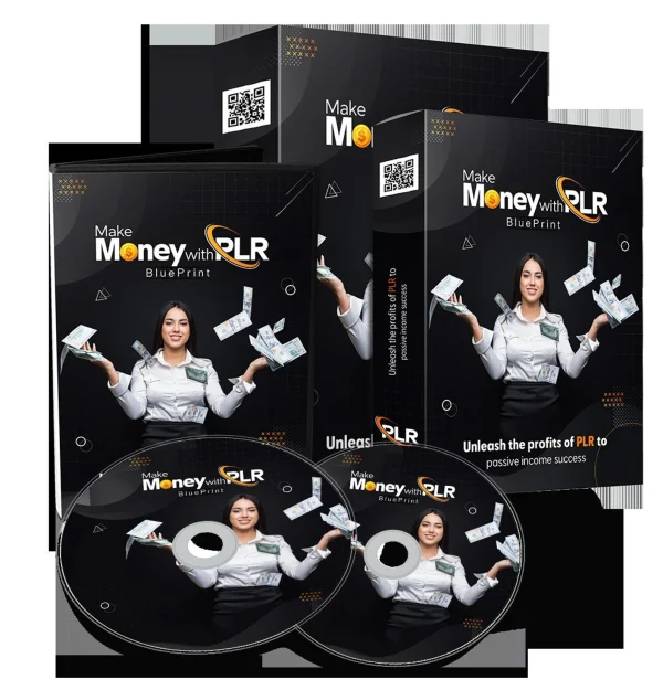 Make Money With PLR Blueprint, Video Course Upgrade, Passive Income, Side Hustle, Digital Product, Resale Rights, Resell Rights, MRR