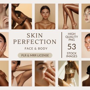 Skin Perfection Stock Photos – Diverse Faceless Female Models for Skincare, Beauty, and Bodycare Brands.